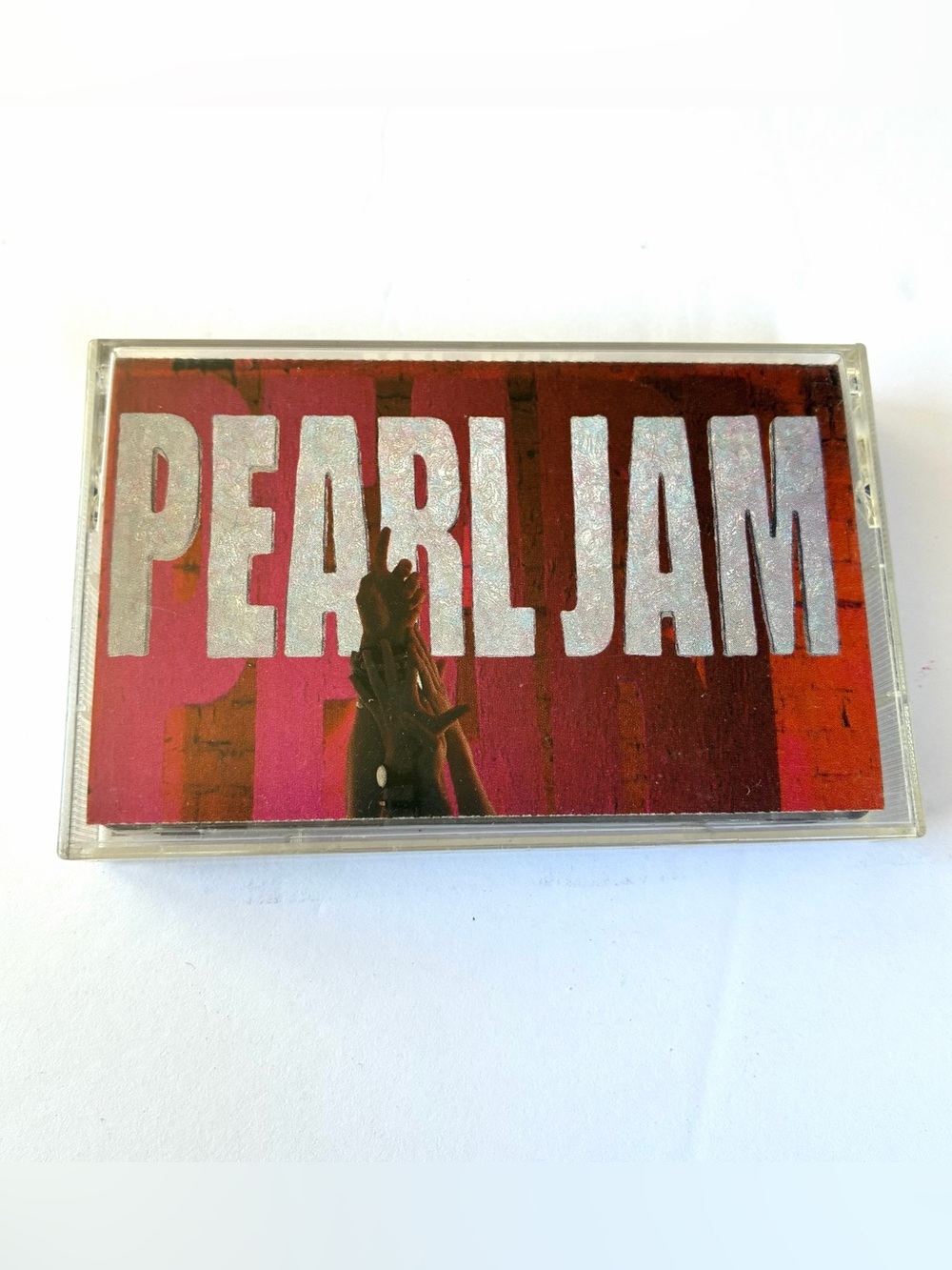 PEARL JAM Ten 1991 Epic Grunge Rock Eddie Vedder Vintage Cassette Tape Album